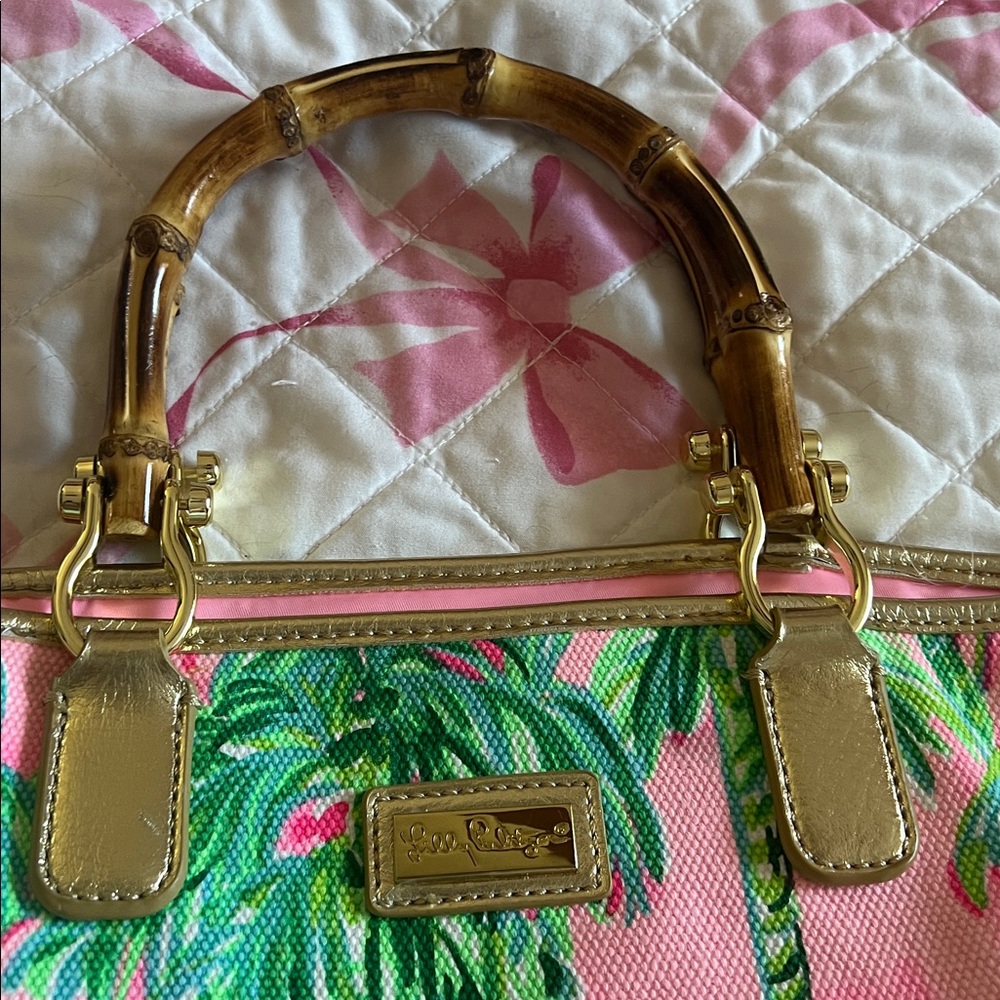 Lilly Pulitzer Greydon canvas tote - Picture 2 of 8